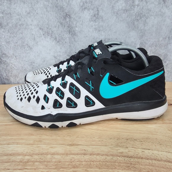 Nike Train Speed 4 Running Shoes Mens 9.5 Black Teal Green Gym Training Sneakers main image 5